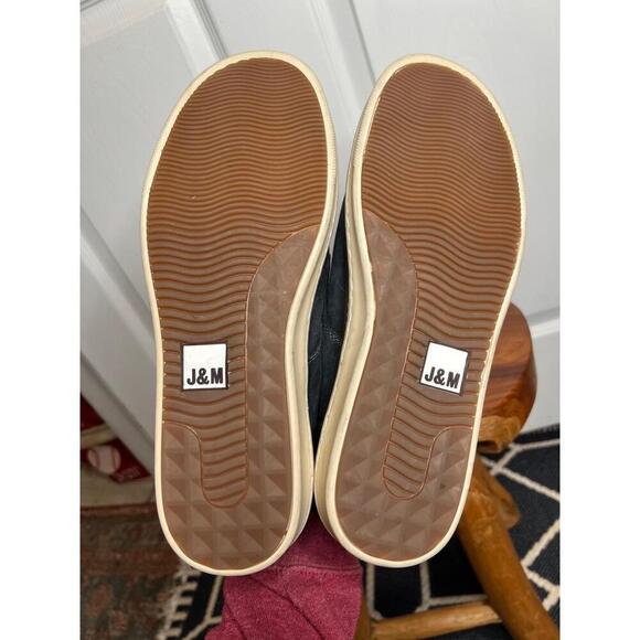 Johnston Murphy Dark Navy Blue Leather Oxford Lace Up Shoes Men Size 9M - Picture 11 of 12